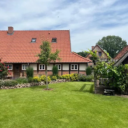 Artlandhaus 1719 - Geschichte Trifft Moderne 펜션 Menslage